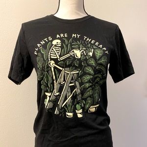 Wicked Clothes Plants are my Therapy Skeleton Tee